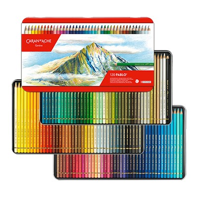 Caran d'Ache Pablo 80色セット パブロ™ - 80色セット インスピレーションを自在に表現する高