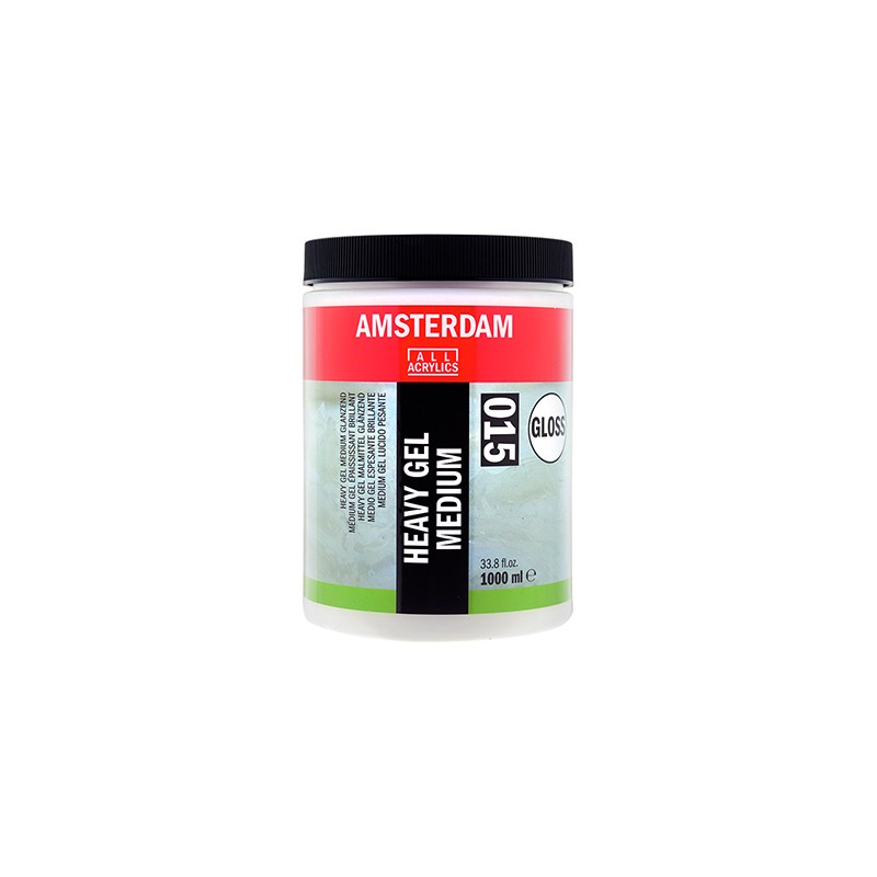 Amsterdam Medium Acrilico Gloss 012 - Bottiglia 250 Ml, Finitura Lucida Per Pittura Artistica