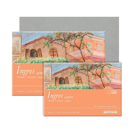 Blok do pasteli Ingres Cenere 160 g fabriano gamma