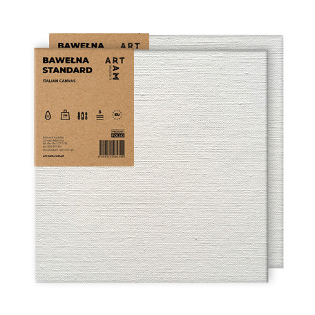 80 x 80 cm, podobrazie bawełniane Standard 2-pak