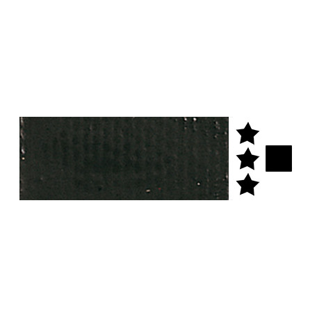 755 Ivory Black, tempera jajeczna Sennelier, 21 ml