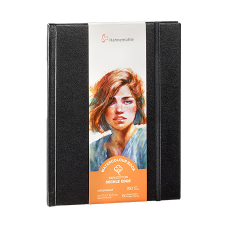 Watercolur Book Deckle Edge Hahnemühle 10.3 x 15.3 cm