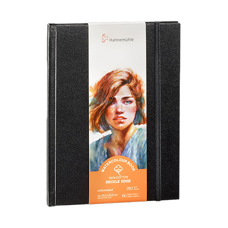 Watercolur Book Deckle Edge Hahnemühle 15.3 x 20.5 cm