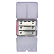 Metalowa kasetka Mini Box Blue na 12 półkostek akwareli, Szmal
