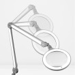 Lampa z lupą LED IQ, Daylight