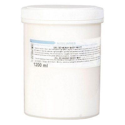 Matowy żel 3D heavy body Renesans, 1200 ml
