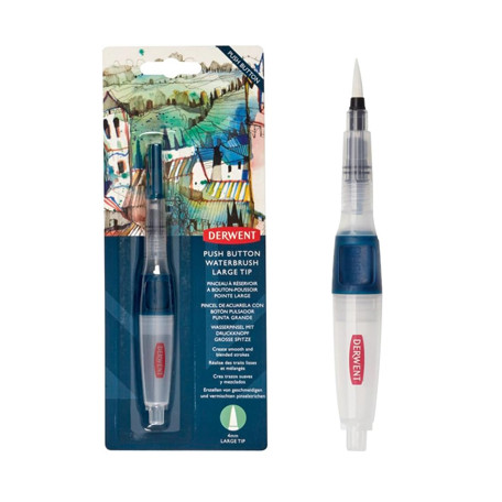 Push Button Waterbrush Derwent