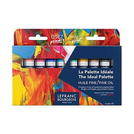 Zestaw farb olejnych The Basics L&B 10 x 20 ml
