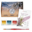 Zestaw Horadam Naturals Schmincke, 3 x 15 ml + pędzel + blok