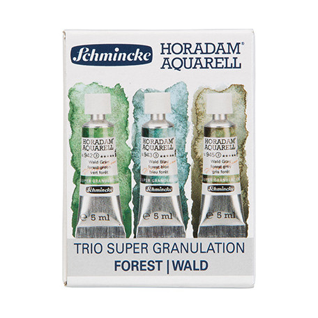 Trio Forest – akwarele w tubce Horadam 3 x 5 ml