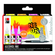 Tusze alkoholowe Neon Alkohol Ink Marabu, 3 x 20 ml