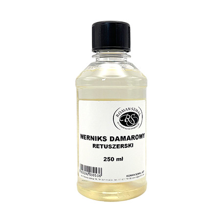 Werniks damarowy retuszerski, 250 ml