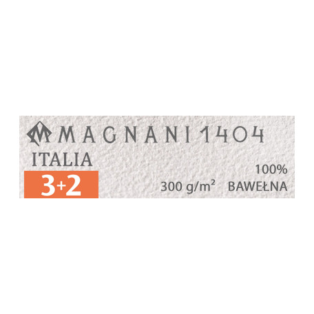 Papier akwarelowy Italia CP 300 g/m², 61 x 86 cm, 10 ark.