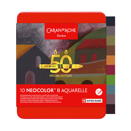 Dark – Pastele Neocolor II Aquarelle 10 kolorów