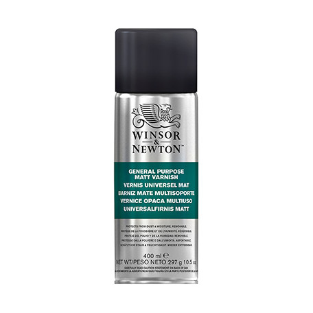 Uniwersalny werniks matt W&N, spray 400 ml