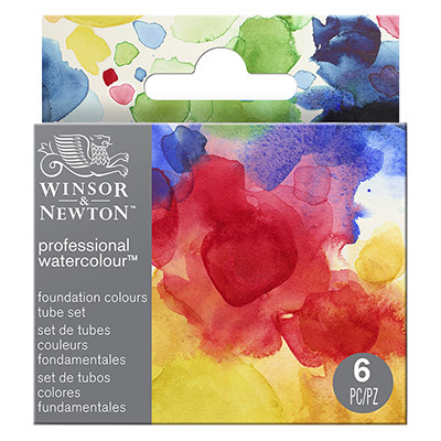 Foundation Colours, akwarele Professional W&N, 6 x 5 ml