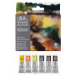 Rich Earth Colours, akwarele Professional W&N, 6 x 5 ml