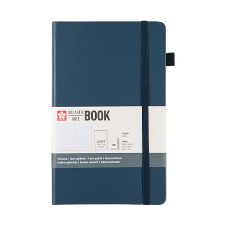 Szkicownik Squared Book Sakura, 13 x 21 cm / Deep Indigo