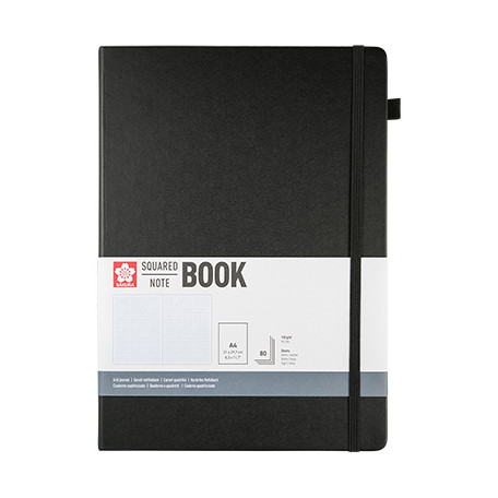 Szkicownik Squared Book Sakura, 21 x 30 cm / Black