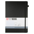 Szkicownik Squared Book Sakura, 21 x 30 cm / Black
