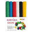 Krepina marszczona Colorful Happy Color, 6 kolorów