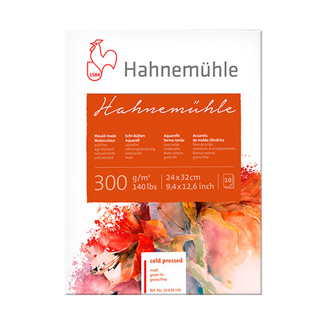 Blok akwarelowy Hahnemuhle CP Matt 24 x 32 cm, 300 g/m²