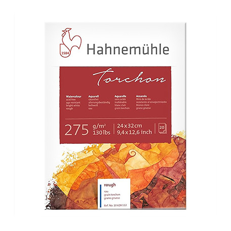 Blok akwarelowy Torchon Hahnemuhle 24 x 32 cm, 275 g/m²