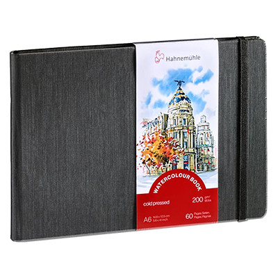 Watercolour Book Hahnemuhle A6, 30 ark. 200 g/m²