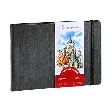 Watercolour Book Hahnemuhle 21 x 14.8 cm, 30 ark. 200 g/m²