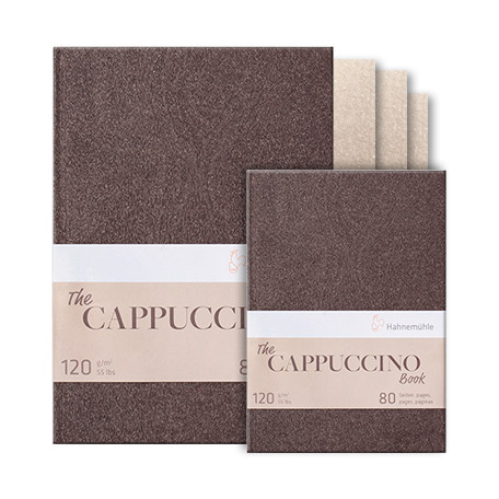 Szkicownik The Cappuccino Book Hahnemuhle, 120 g, 40 ark. A4