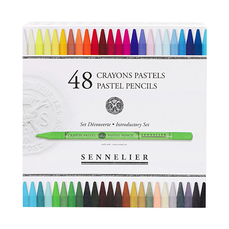 Introductory Set Pastel Pencils Sennelier zestaw 48 kolorów