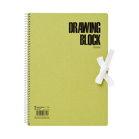 Szkicownik na spirali Drawing Block Maruman, 20 ark., 22 x 15 cm