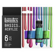 Metallic Colors farby akrylowe Liquitex, 6 x 22 ml