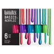 Metallic Colors farby akrylowe Liquitex, 6 x 118 ml