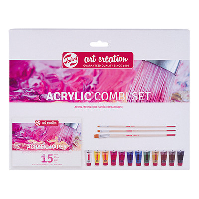 Zestaw Acrylic Combi Set Art Creation, 16 elementów