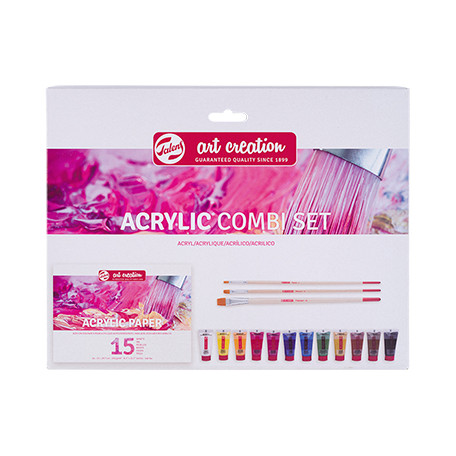 Zestaw Acrylic Combi Set Art Creation, 16 elementów