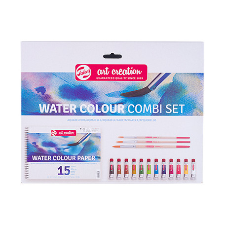 Zestaw Watercolour ArtCreation Combi Set, 16 elementów