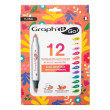 Floral, zestaw pisaków akrylowych Graph'it GO! 12 kol.