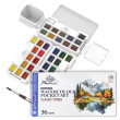 Farby akwarelowe Pocket Set Phoenix, 36 półkostek