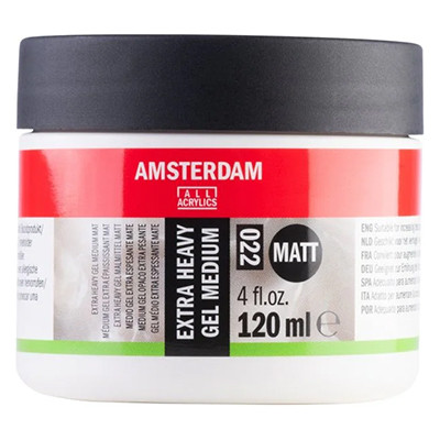 022 Matt extra heavy gel, ekstra ciężki żel matowy Amsterdam 120 ml