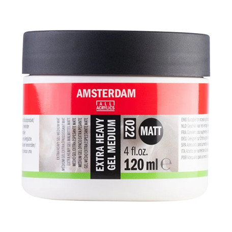 022 Matt extra heavy gel, ekstra ciężki żel matowy Amsterdam 120ml