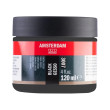 Gesso czarne Amsterdam, black gesso 120 ml
