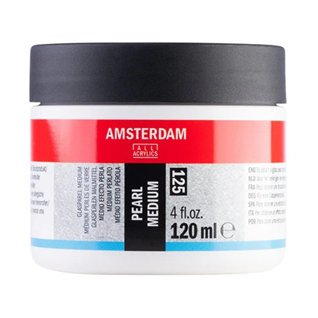 125 Medium żelowe perłujące Amsterdam, pearl medium 120 ml