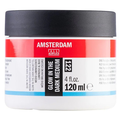 122 Medium żelowe świecące w ciemności Amsterdam 120 ml
