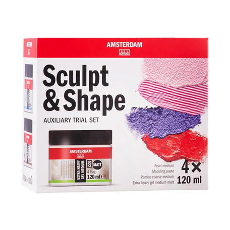 Zestaw past modelarskich Amsterdam, 4 x 120 ml