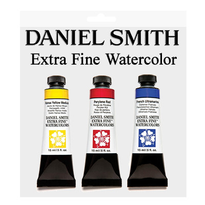 Primary Set, akwarele Daniel Smith 3 x 15 ml
