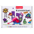 Sticker Paint, farby dla dzieci Bruynzeel 4 x 50 ml
