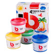 Finger Paint, farby do malowania palcami Bruynzeel 4 x 85 ml