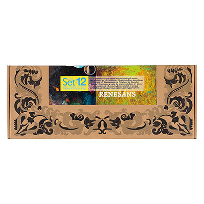 Farby olejne wodorozcieńczalne Hydr-Oil 12 x 60 ml