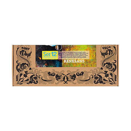 Farby olejne wodorozcieńczalne Hydr-Oil 12 x 60 ml